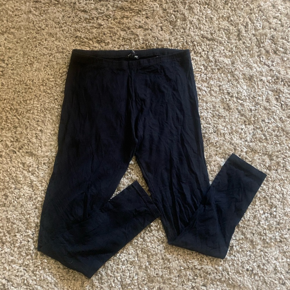 Black Basic H&M Leggings